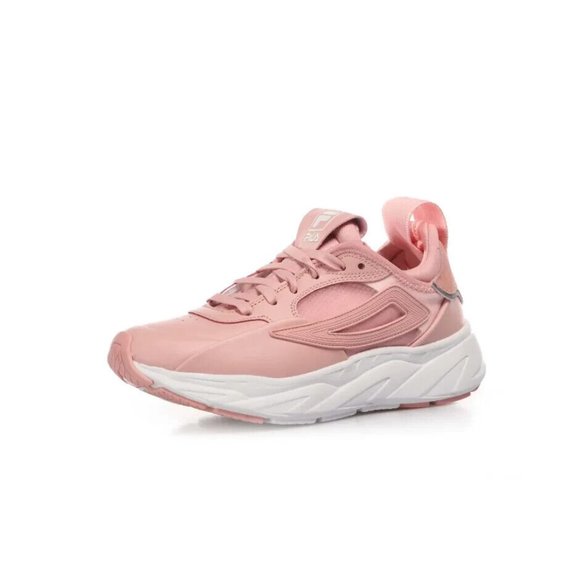 FILA AMORE LOW TRAINERS RUNNING SPORT SNEAKERS WOMEN SHOES PINK/WHITE SIZE 10 - Picture 4 of 13